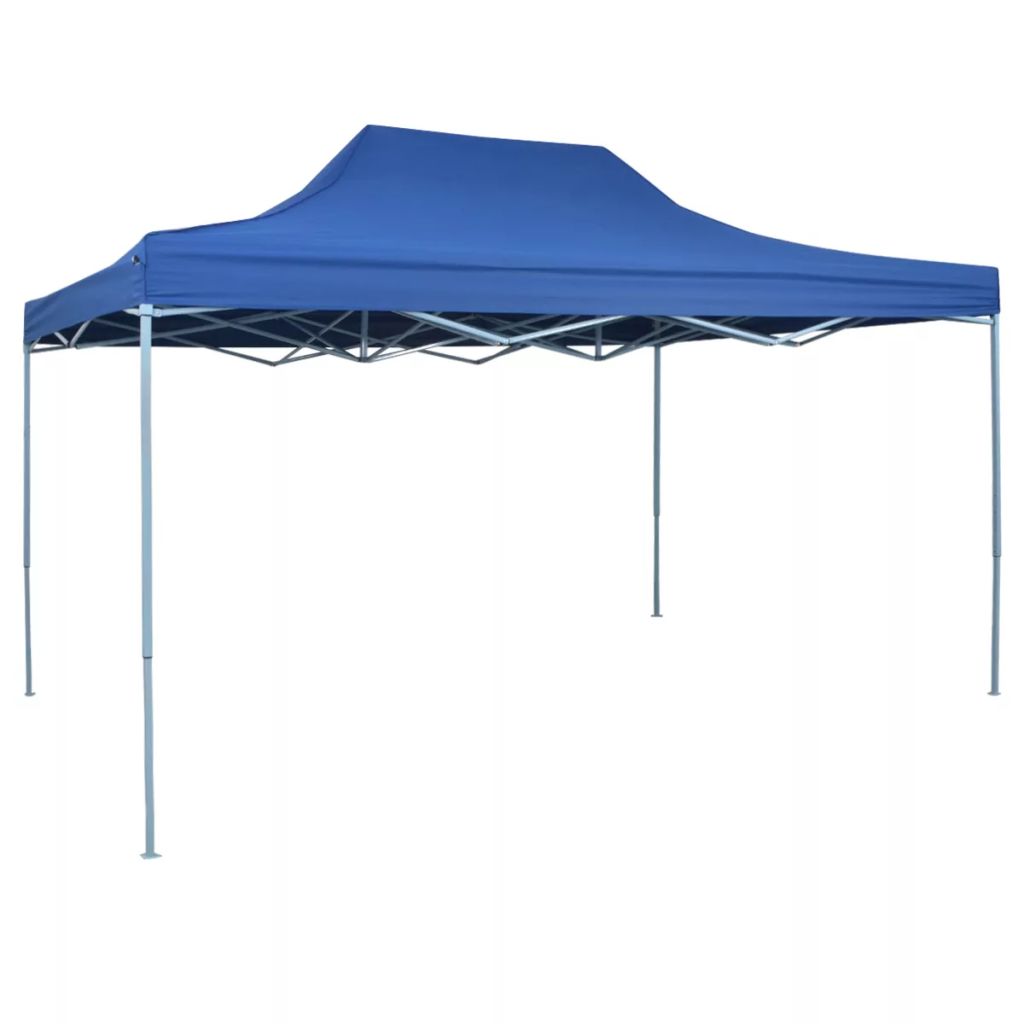 vidaXL Foldable Tent Pop-Up 9.8'x14.8' Blue