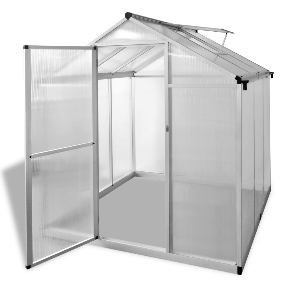 vidaXL Greenhouse Reinforced Aluminium 37.2ft2