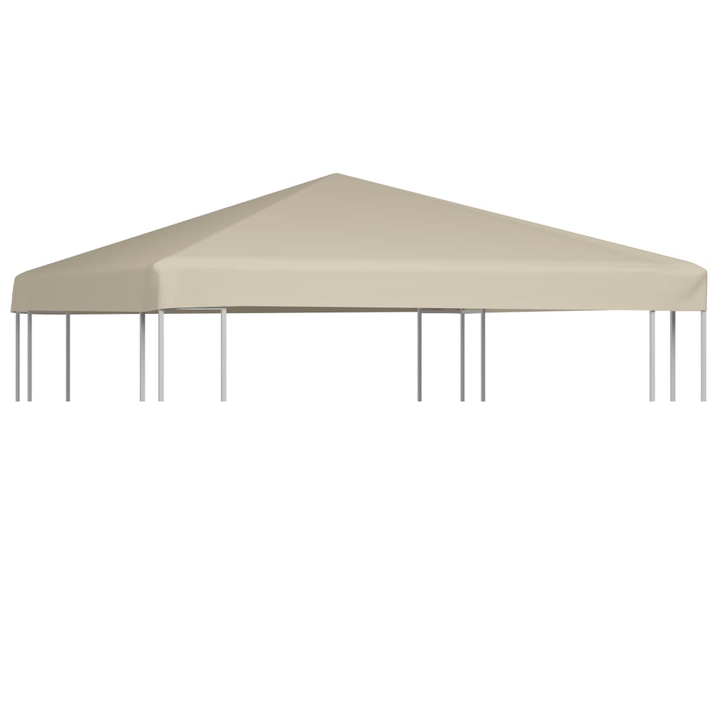 vidaXL Gazebo Top Cover 0.68lb/m2 118.1"x118.1" Beige