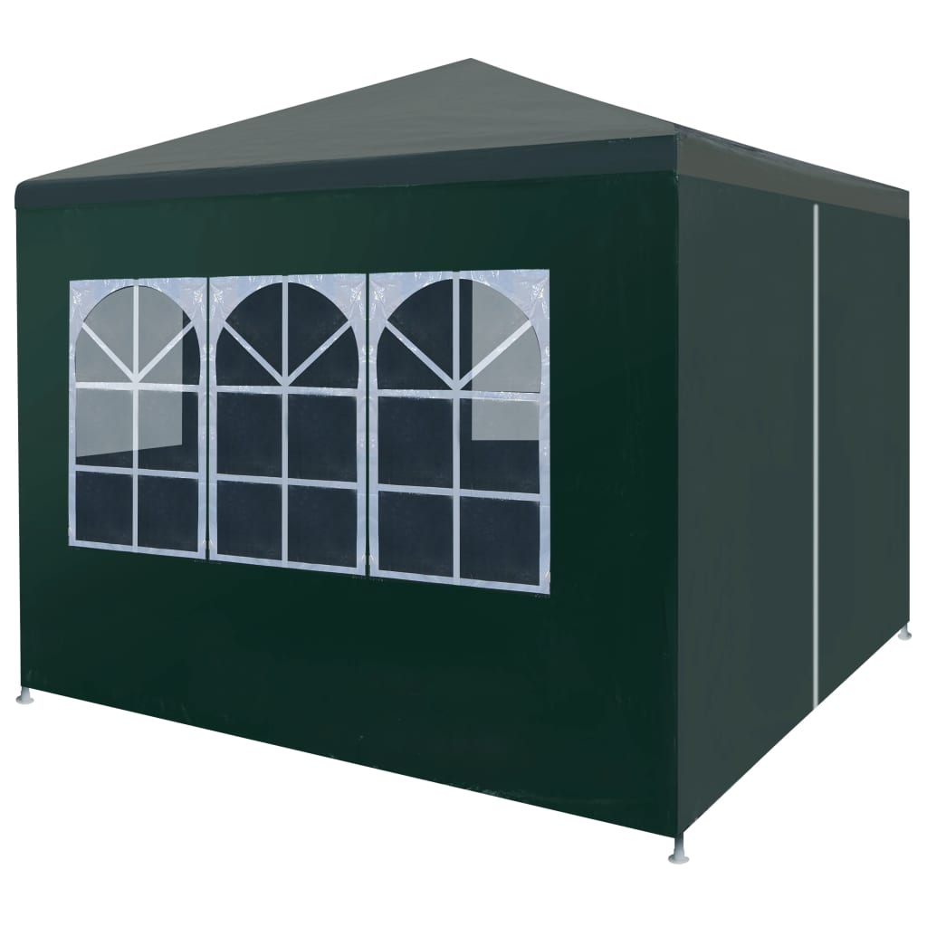 vidaXL Party Tent 9'10"x9'10" Green