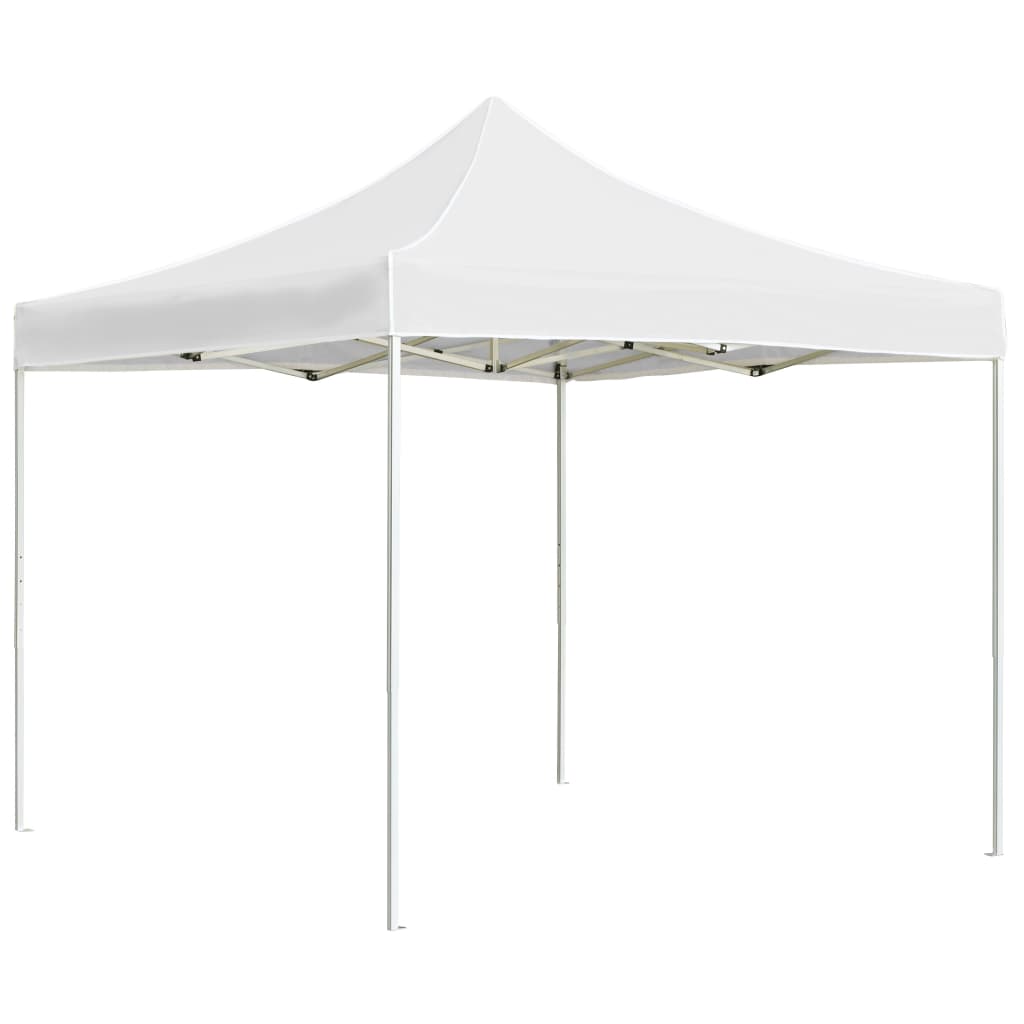 vidaXL Professional Folding Party Tent Aluminium 118.1"x118.1" White