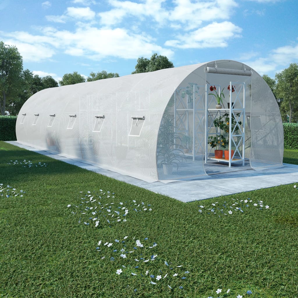 vidaXL Greenhouse 290.6ft2 354.3"x118.1"x78.7"