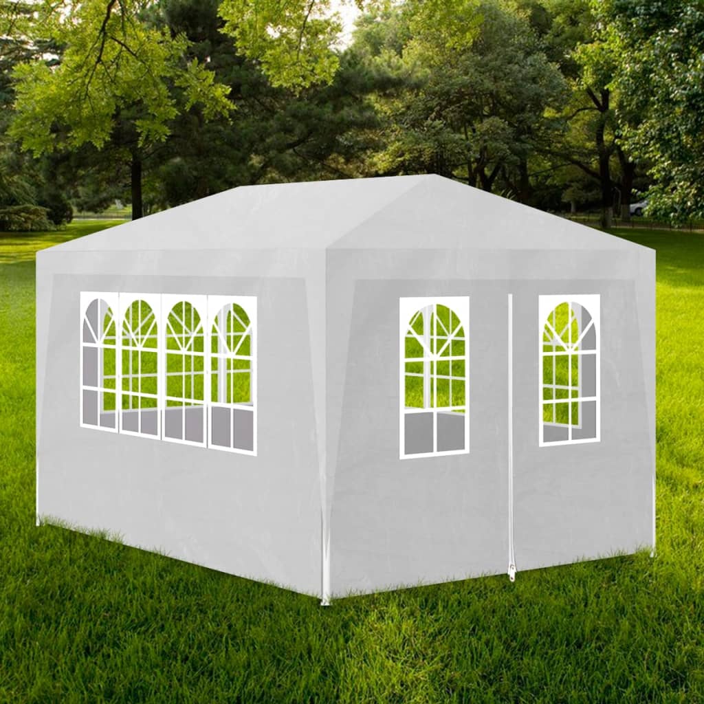 vidaXL Party Tent 10'x13' White