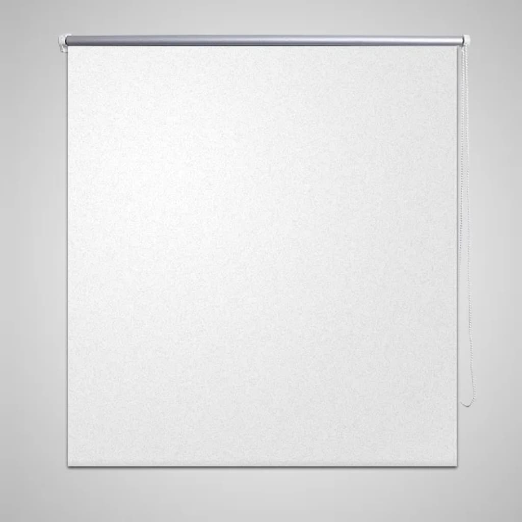 vidaXL Roller blind Blackout 39.4"x90.6" White