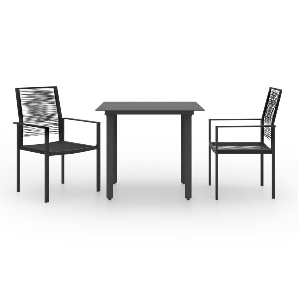 vidaXL 3 Piece Patio Dining Set