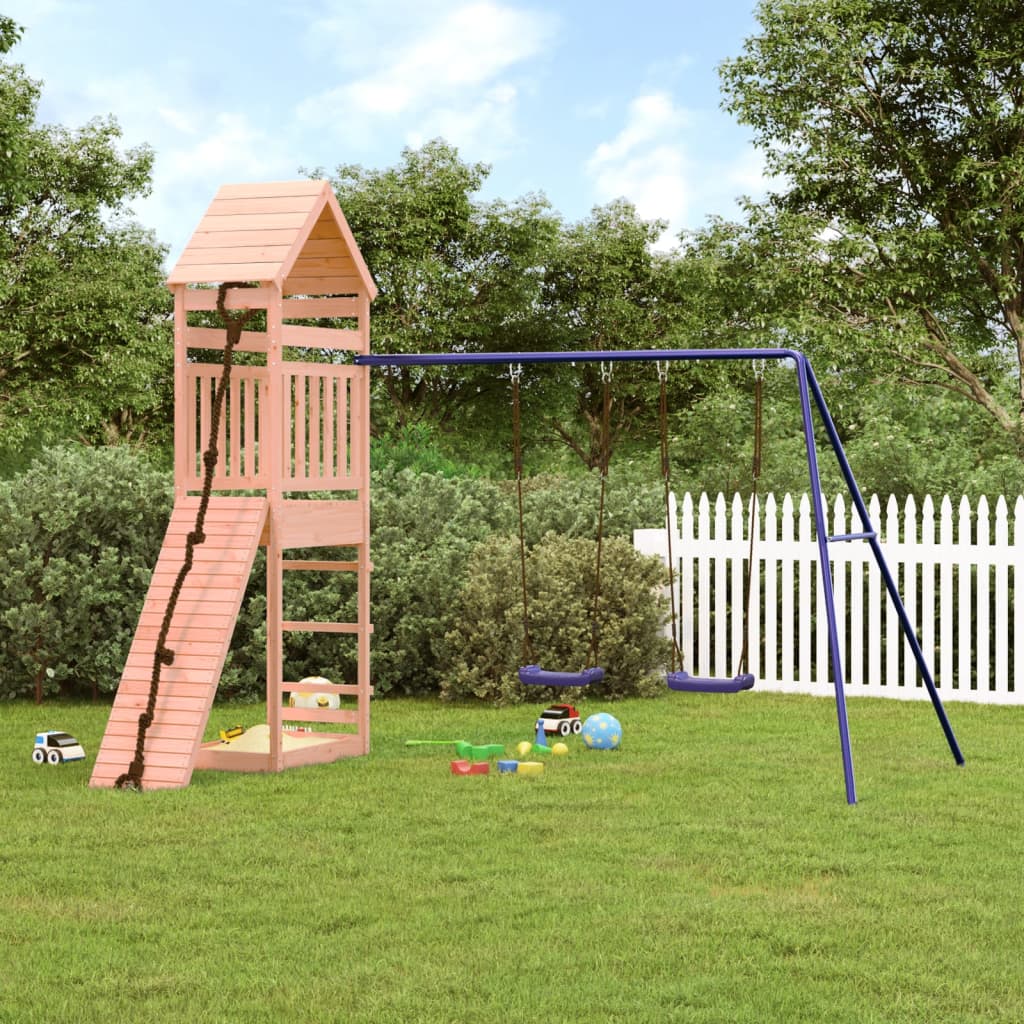 vidaXL Outdoor Playset Solid Wood Douglas