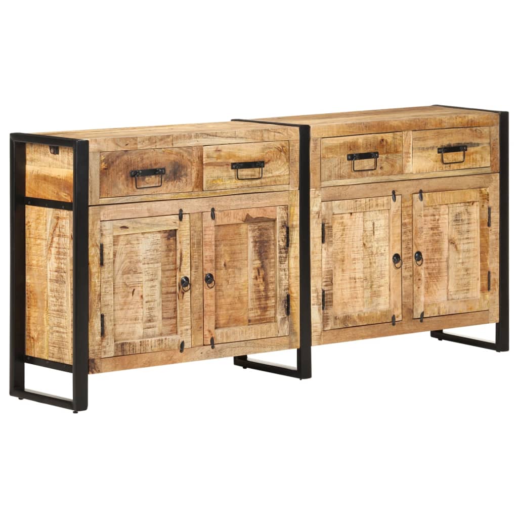 vidaXL Sideboard 67.7"x13.8"x31.5" Solid Mango Wood