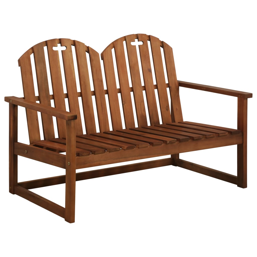 vidaXL Patio Bench 43.3" Solid Acacia Wood