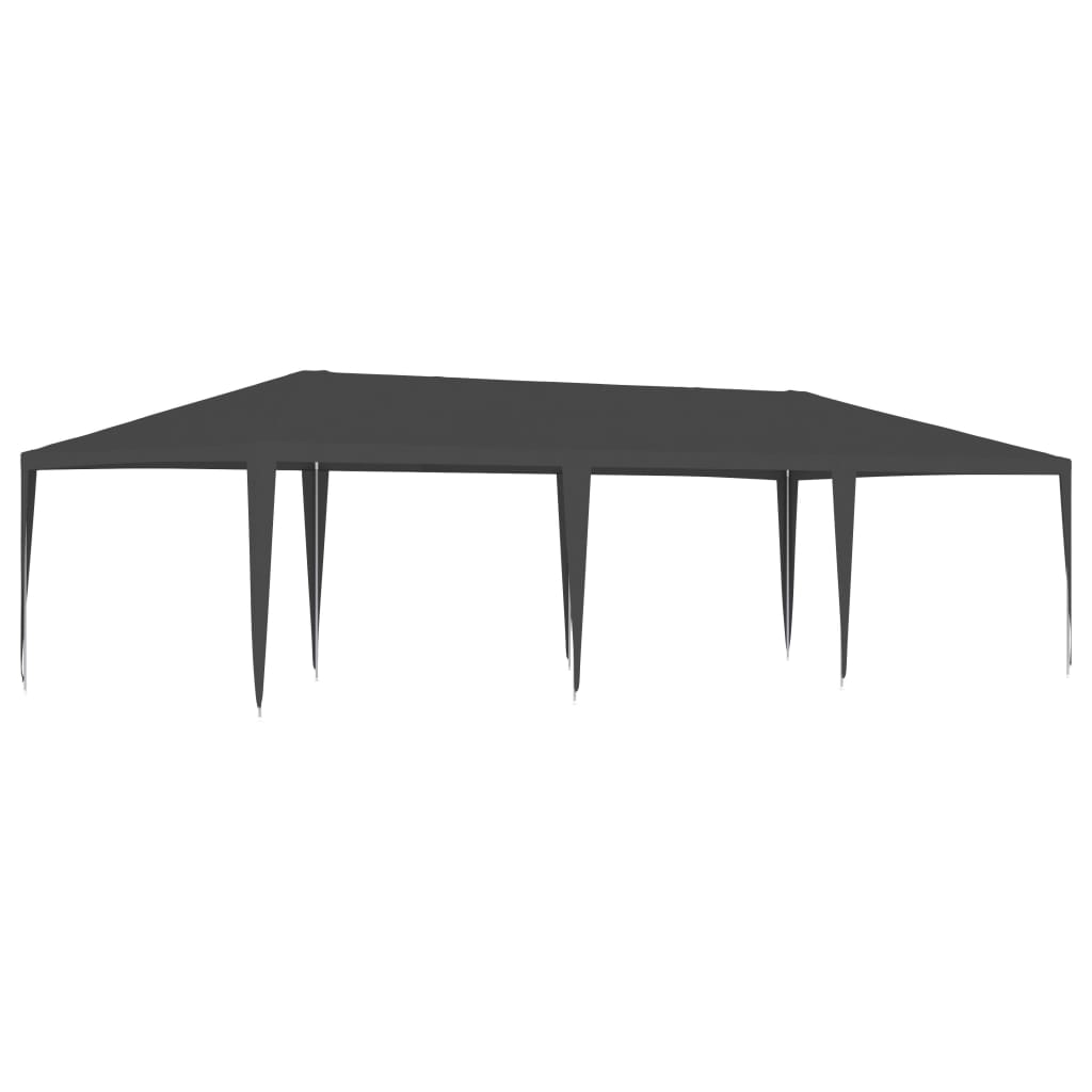 vidaXL Professional Party Tent 13.1'x29.5' Anthracite 0.3 oz/ft2