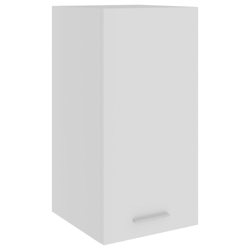 vidaXL Hanging Cabinet White 11.6"x12.2"x23.6" Engineered Wood