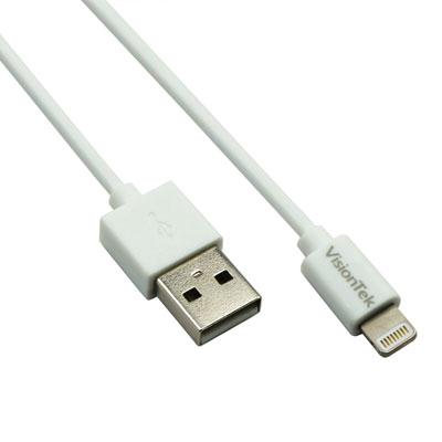 1M Lightning Cable White MFI