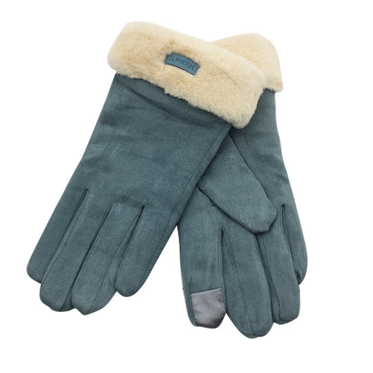 Chic Vibe Suede Smart Touch Gloves