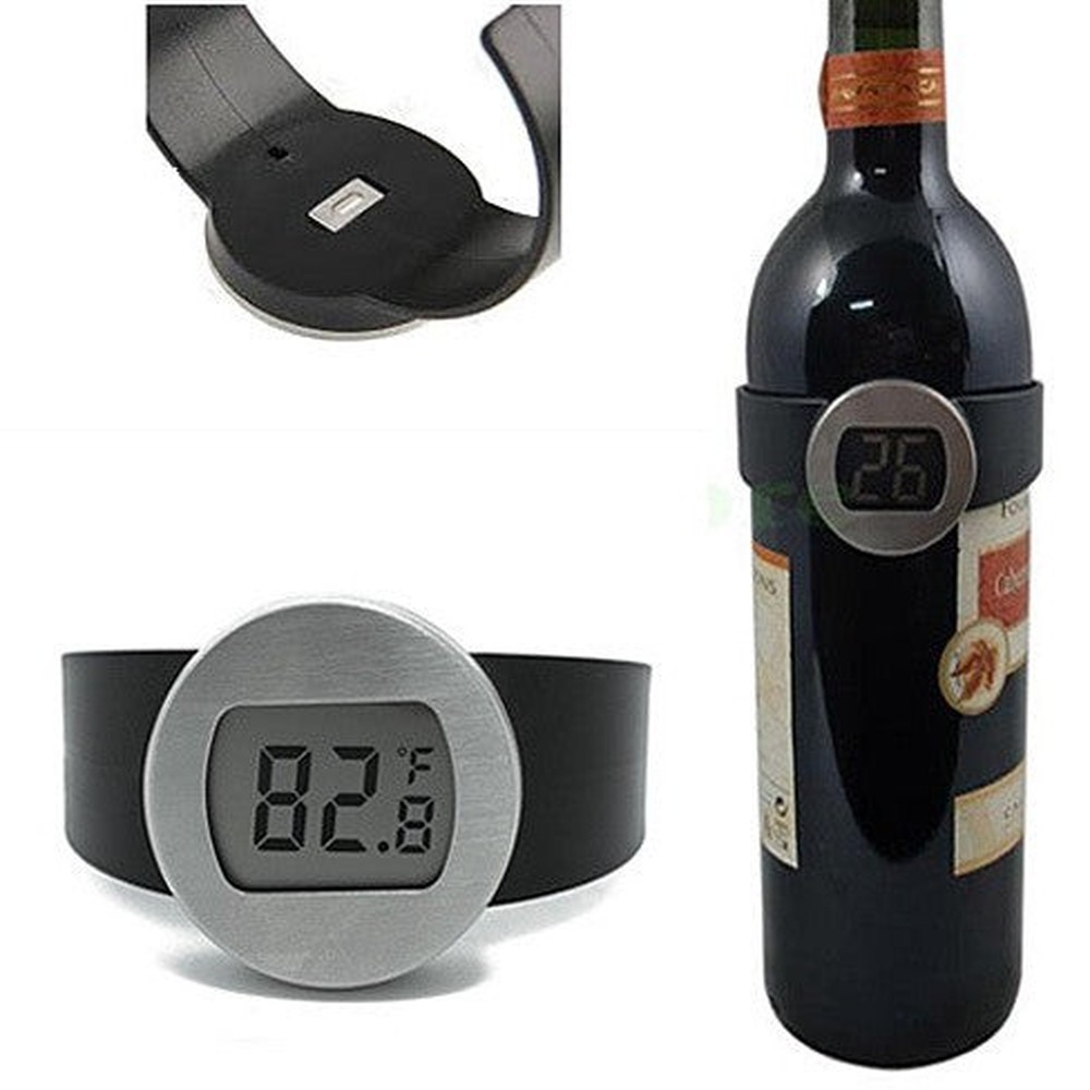 Wine Bottle Thermometer - Serve your wine at its perfect temp