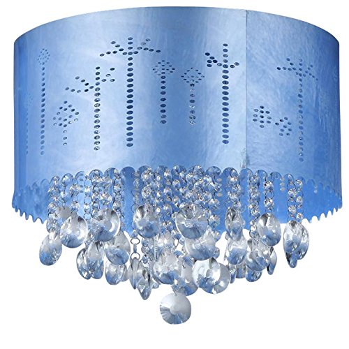 Rebecca 4-light Chrome Crystal Chandelier