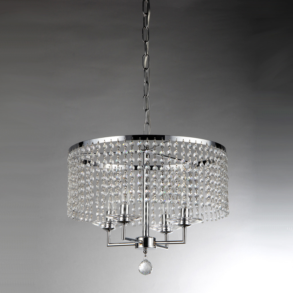 Dart Four-Light Crystal Chandelier