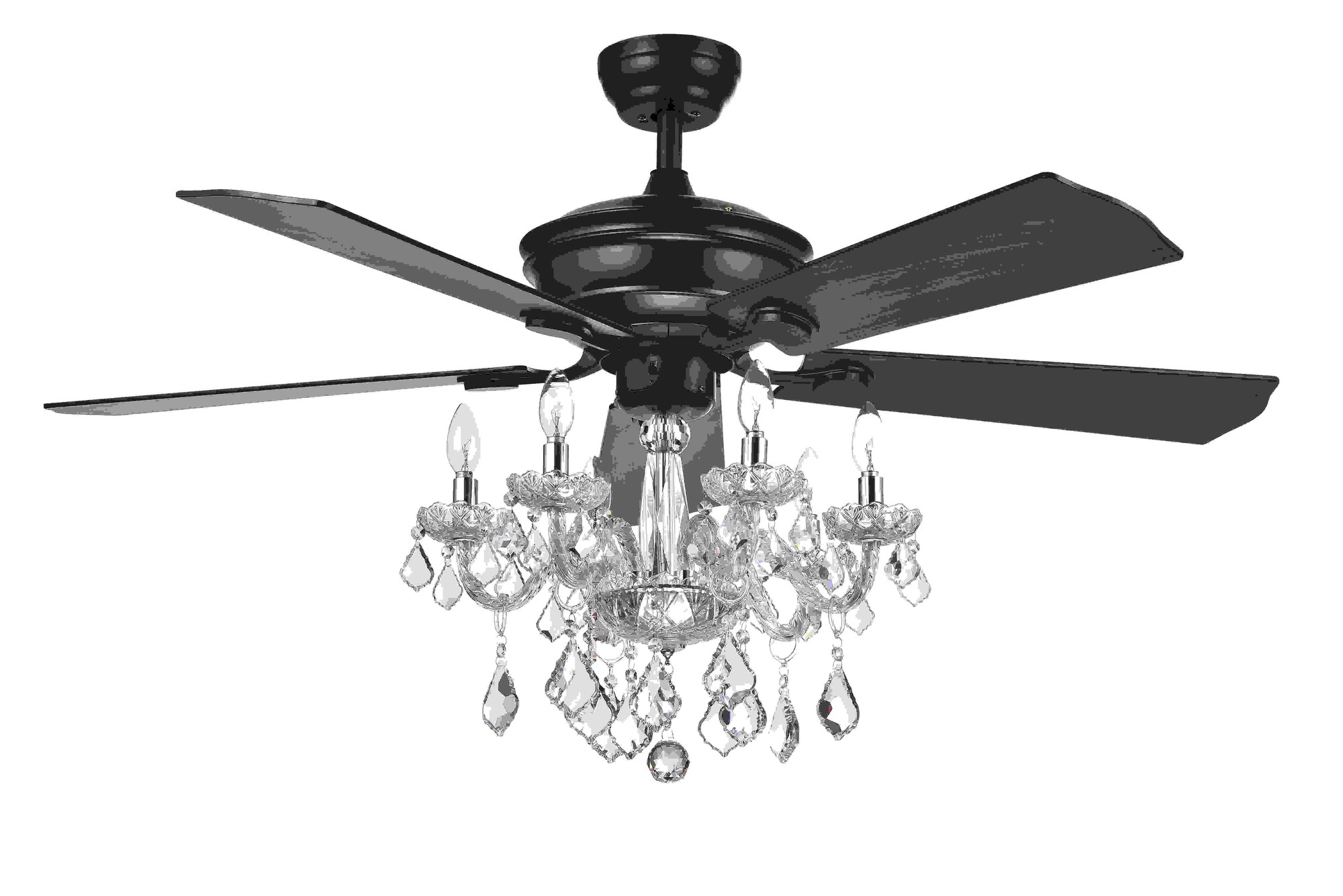 Warehouse of Tiffany Havorand 5-blade Ceiling Fan - Brown