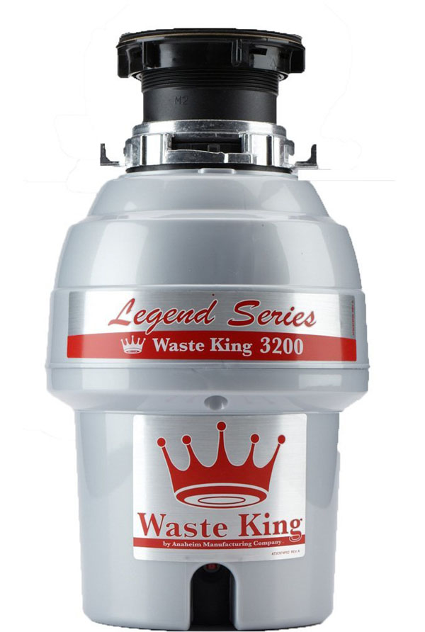 Waste King Legend Series L-3/4 HP Continuous Feed Operation Garbage Disposer