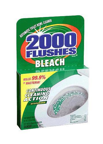 290071 1.2Oz 2000 FLUSHES TABS