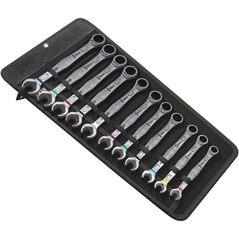 Wera Joker Metric Ratcheting Combination Wrench 11 Piece Set