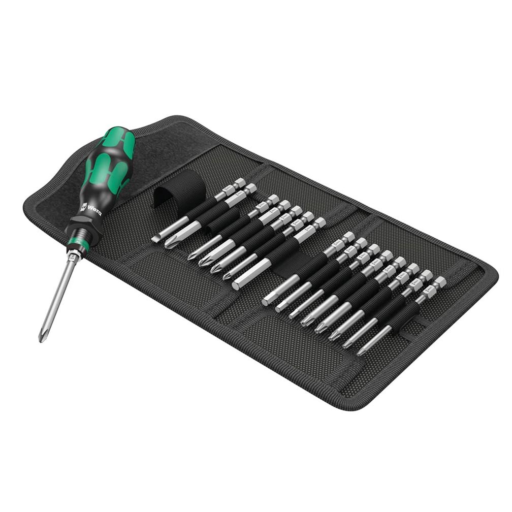 Wera Kraftform Metric Socket/Bit Driver Set 17 Piece Set