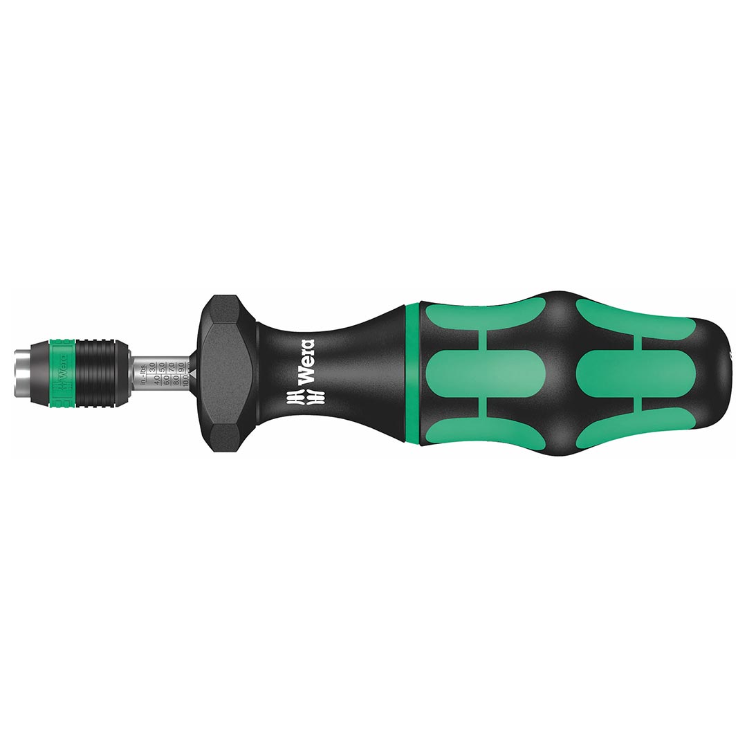 Wera Adjustable Torque Screwdriver with Quick Release Chuck (in-lbs)