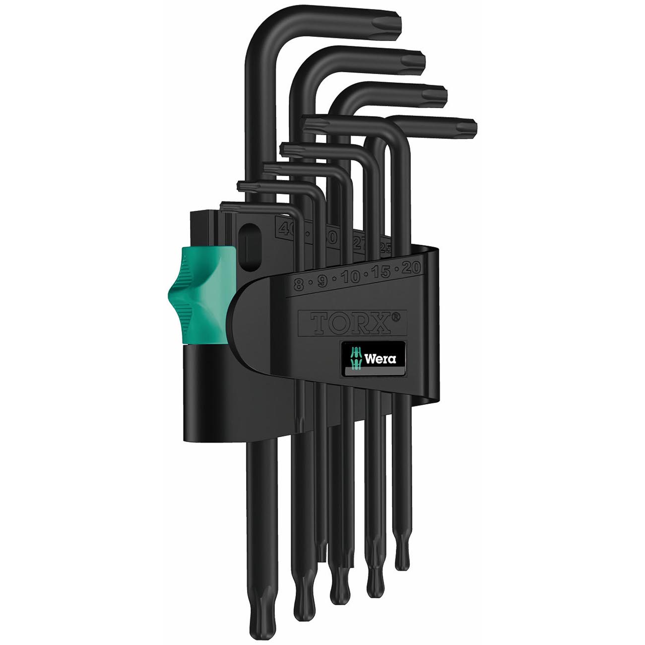 Wera 967 PKL Long ARM TORX Key Set (9 Piece)