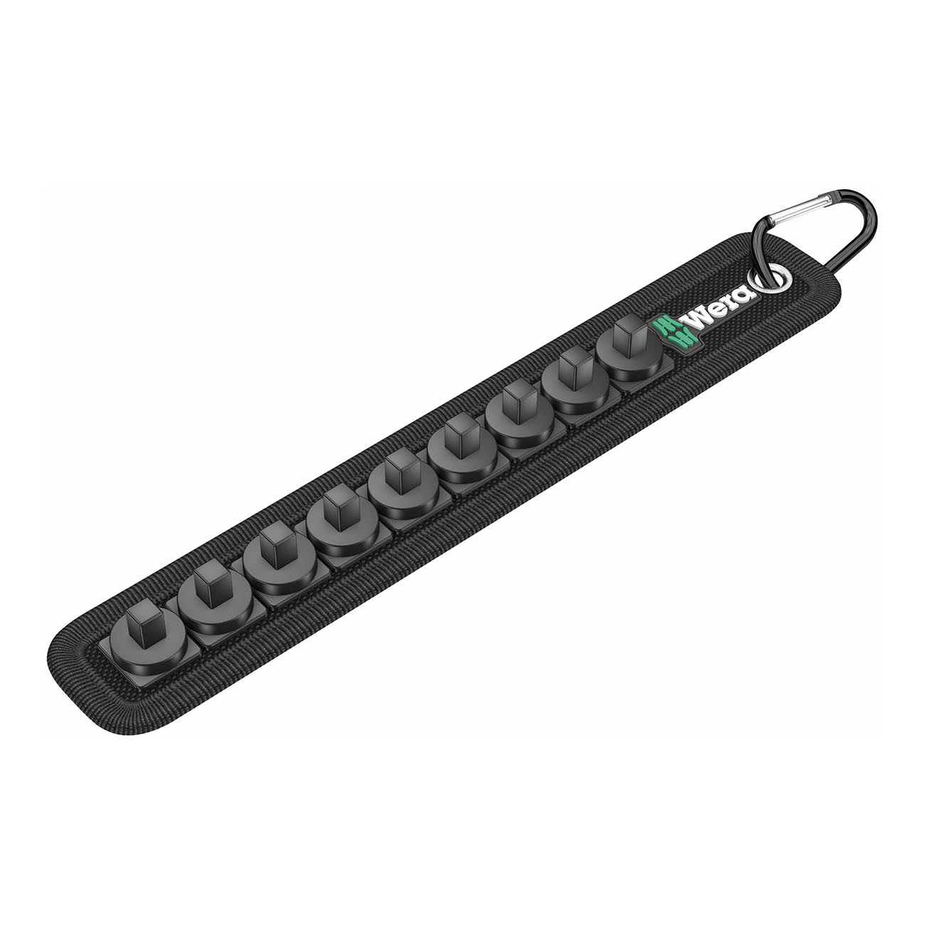 Wera Belt-A (Textile Belt) 9 location for 1/4" Sockets (unloaded)