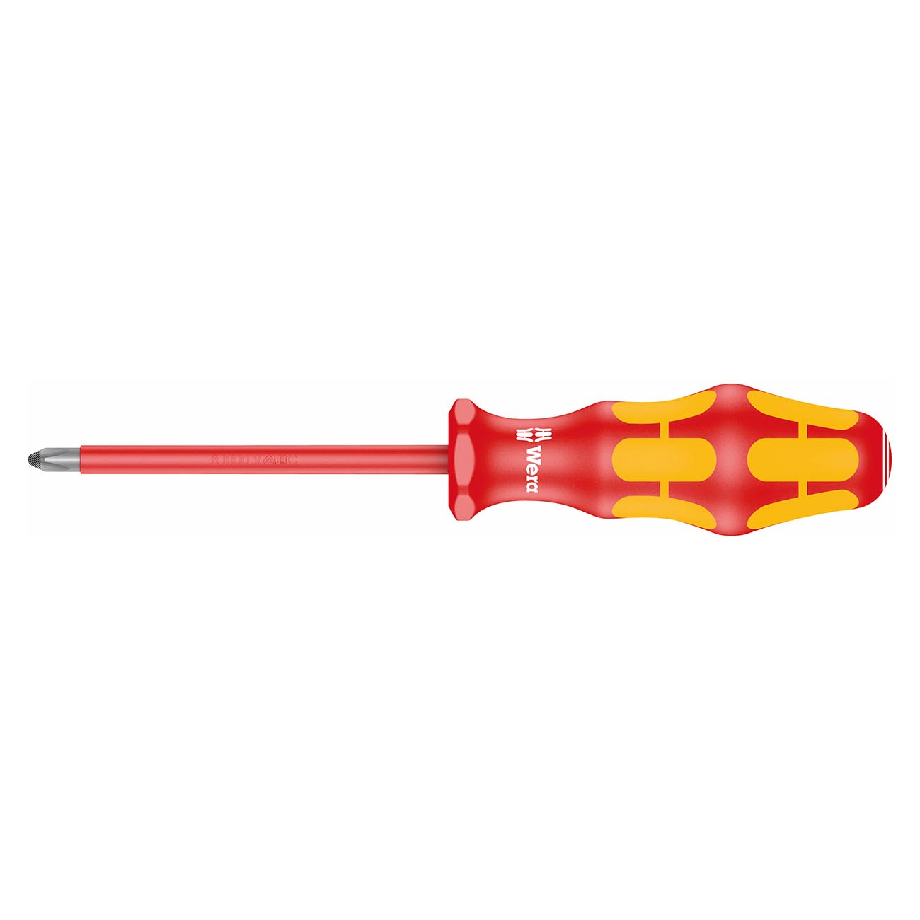 Wera VDE Insulated Screwdriver: PH#3 Phillips