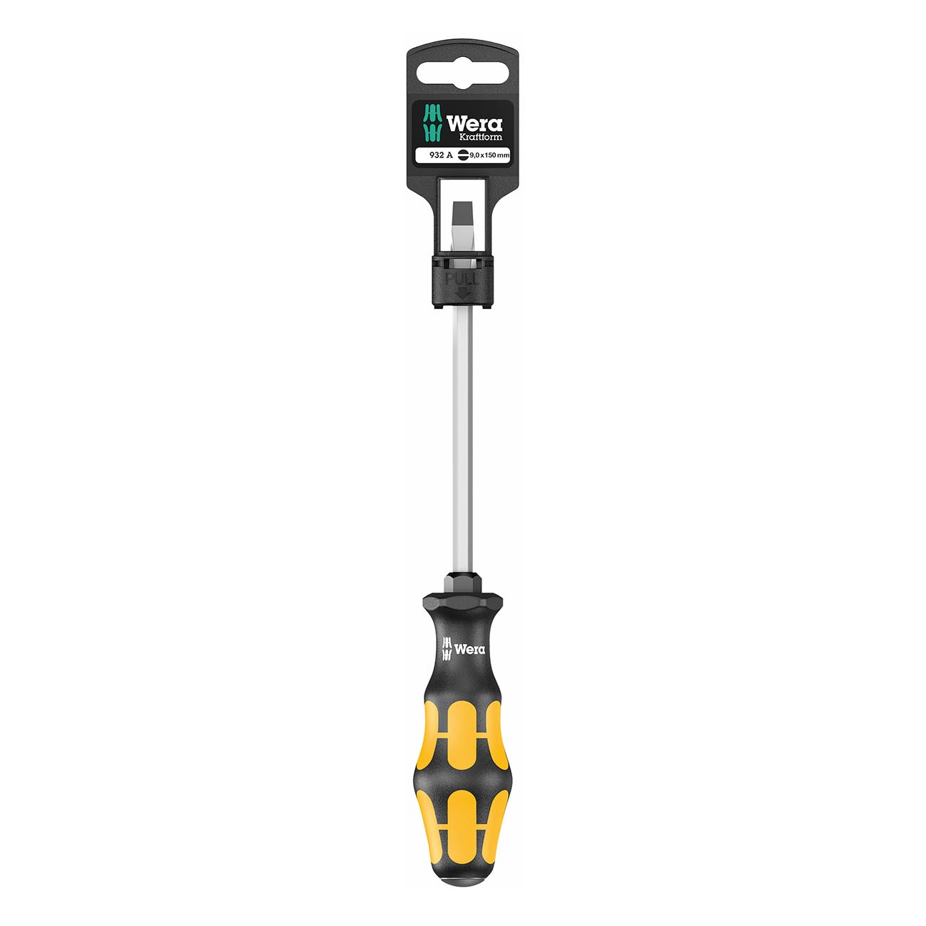 Wera Kraftform Chiseldriver Screwdriver: for 1.6mm Slotted Screws (On Hang-Tag)