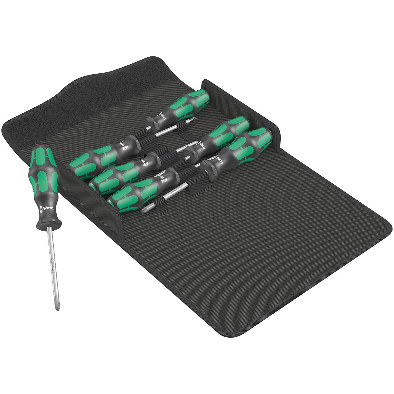 Wera Screwdriver Set in 2go Case (7-Piece Set)