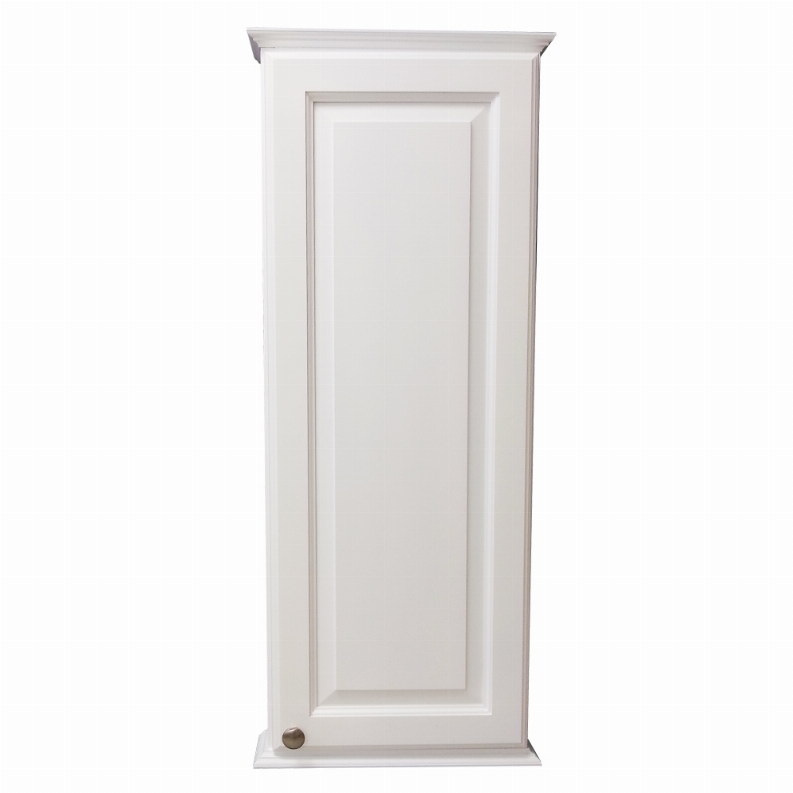 Arcadia On the Wall Cabinet - 37.5h x 15.5w x 3.25dWhite
