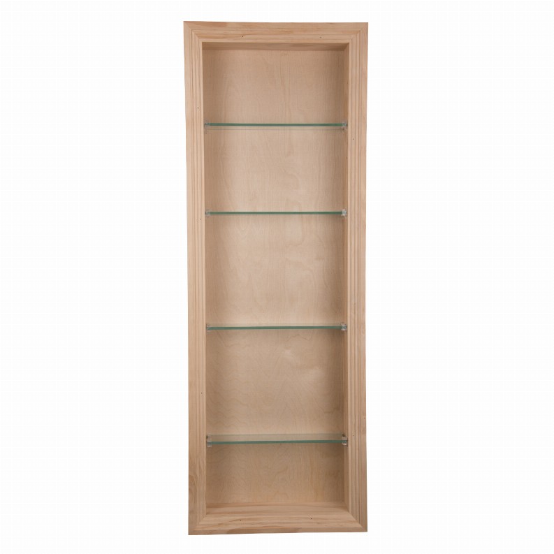 Nokomis Recessed Niche - 35.5"h x 15.5"w x 3.5"d Unfinished