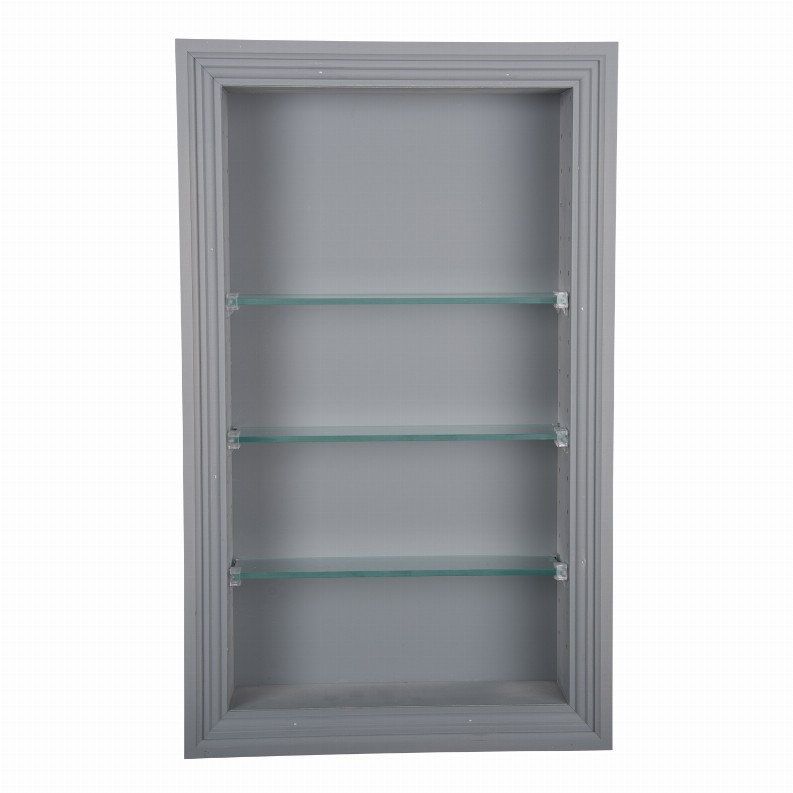 Nokomis Recessed Niche - 37.5"h x 15.5"w x 3.5"d Primed