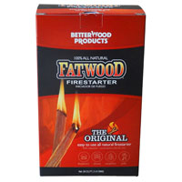 Fatwood 9910 Fire Starter, 10 lb Color Box, Pine Wood