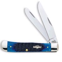 028 BLUE BONE TRAPPER KNIFE