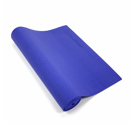 Extra Thick Yoga & Pilates Mat - 1/4"H X 24"W X 68"L Midnight