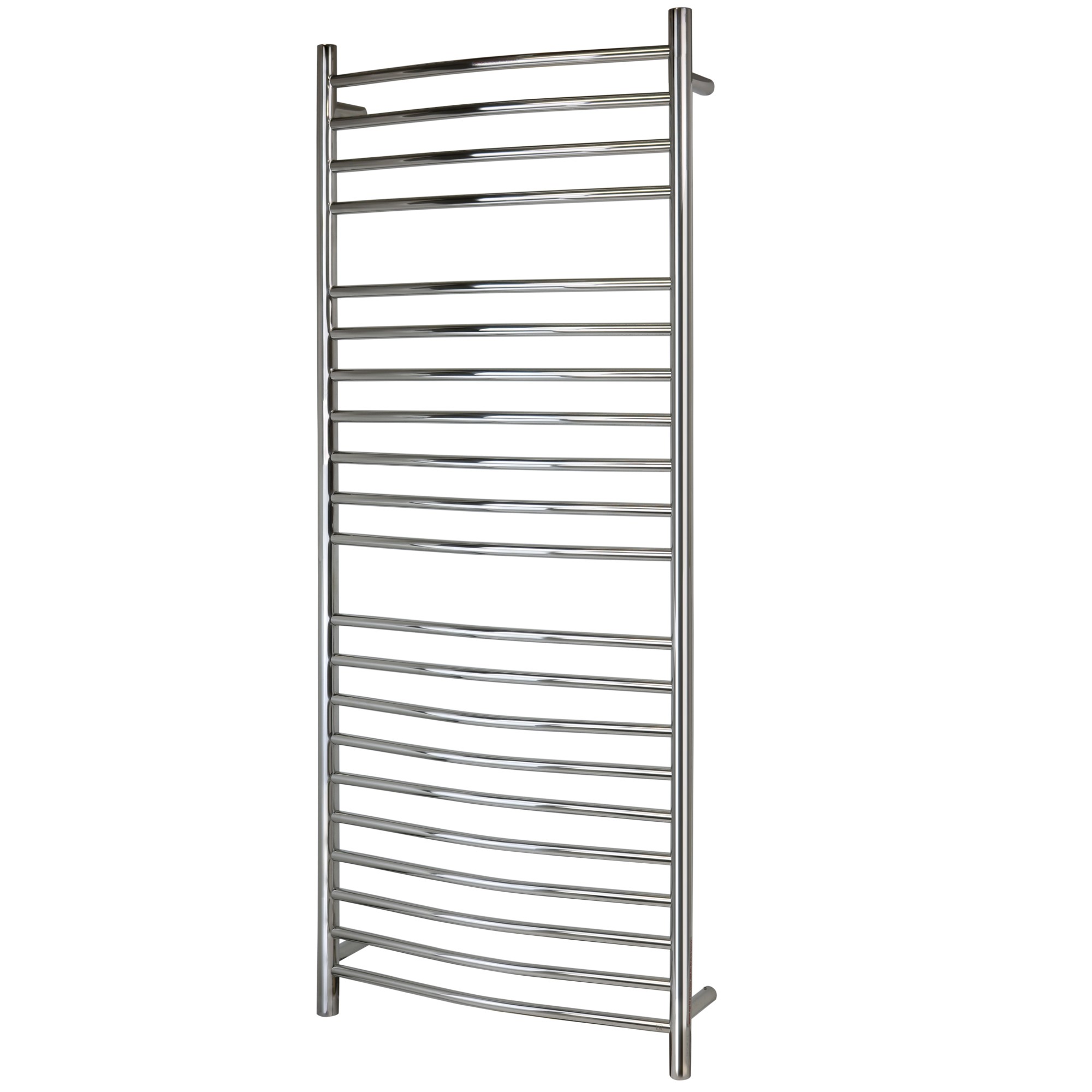 Vida Towel Warmer, Polished, Hardwired, 21 Bars