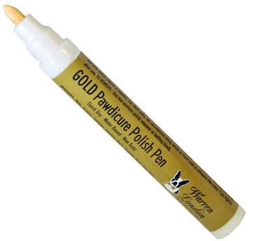 Pawdicure Polish Pen .16 oz Gold