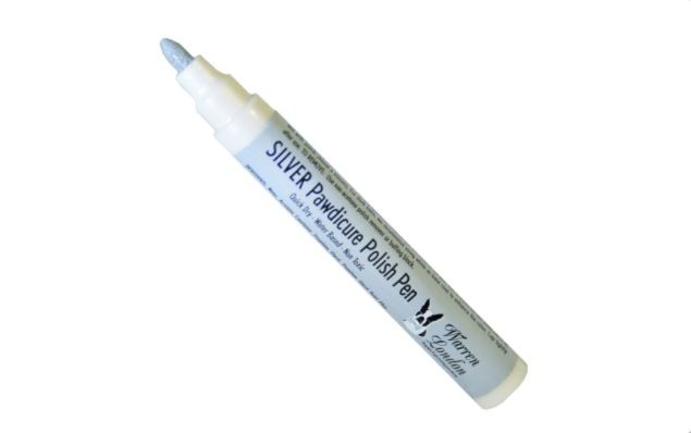 Pawdicure Polish Pen .16 oz Silver