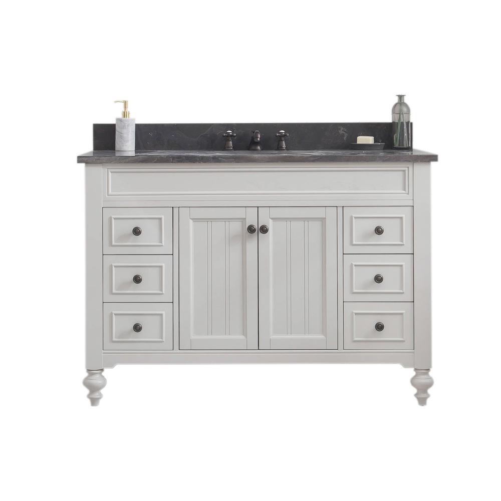 48 Inch Earl Grey Single Sink Bathroom Vanity From The Potenza Collection