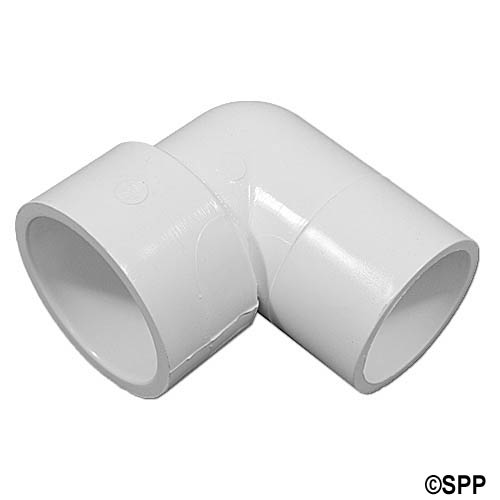 Fitting, PVC, Ell, 90+, 3-Way, Street,1-1/2"S x 1-1/2"Spg x 3/8"FPT