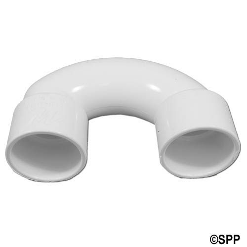 Fitting, PVC, U-Bend, 1-1/2"S x 1-1/2"S