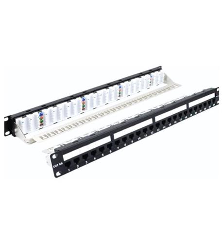 CAT6A PATCH PANEL 24 PORT 1U