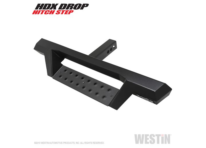 HDX DROP HITCH STEP 34IN STEP FOR 2IN RECEIVER TEXTURED BLACK