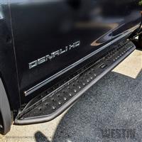 1418 SILVERADO/SIERRA 1500/1519 SILV/SIERRA 2500/3500 HD CREW TEXTURED BLACK OUTLAW NERF STEP BARS