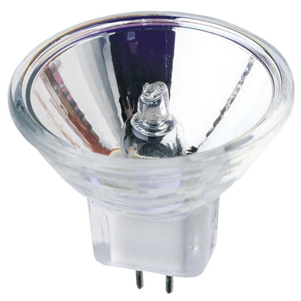 5W MR11 Halogen Low Voltage Narrow Flood Clear Lens GU4 Base, 12 Volt, Card