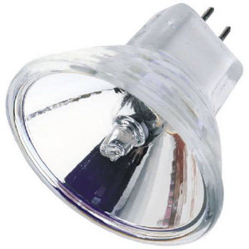 5W MR11 Halogen Low Voltage Narrow Flood Clear Lens GU4 Base, 6 Volt, Card