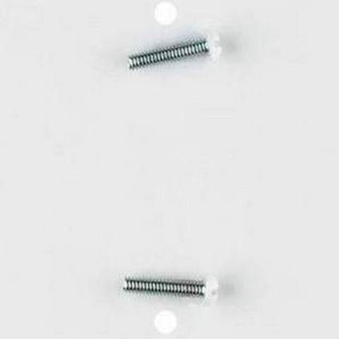 White Outlet Concealer Holes Spaced 2 3/4" Apart