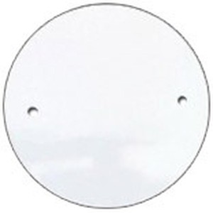 White Outlet Concealer Holes Spaced 3 1/2" Apart