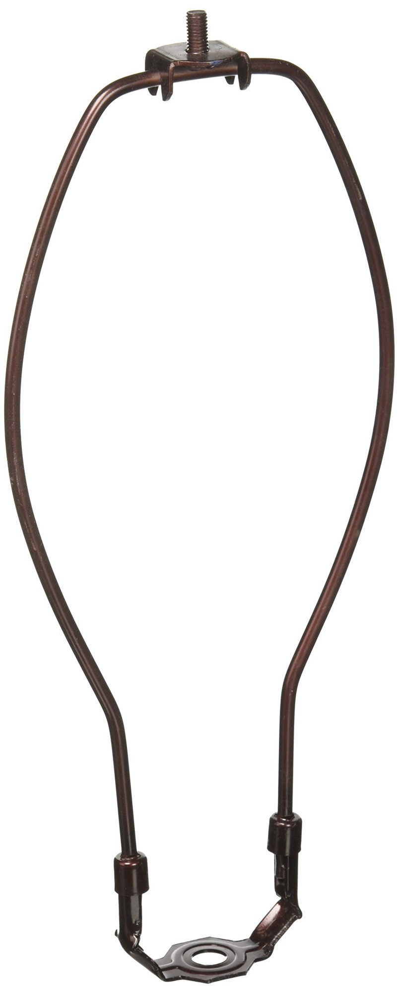 10" 2-Piece Detachable Harp Rustic Bronze Finish